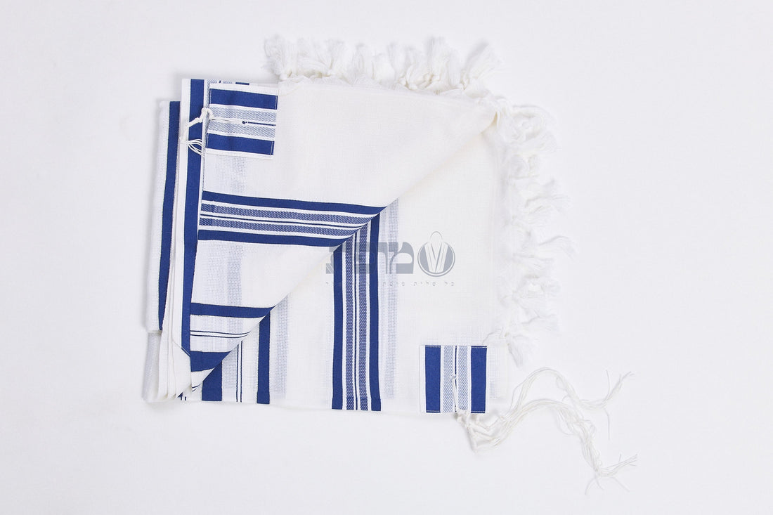 Lamenatzeach royal tallit view 2