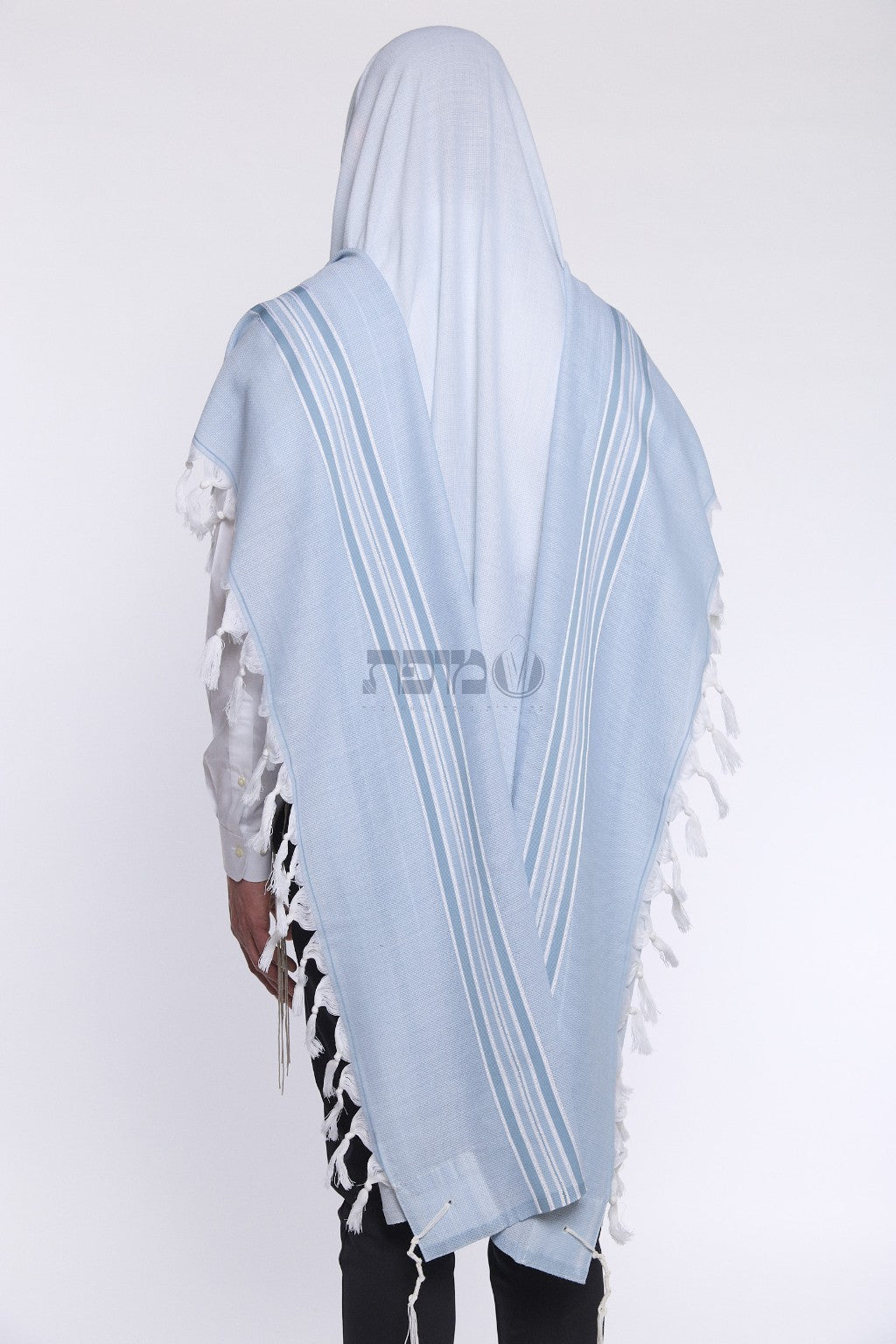 Shir Light Blue tallit – view 0168