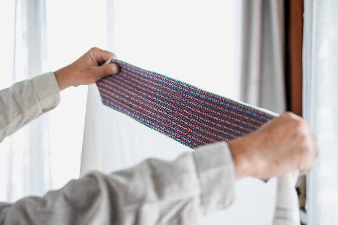 Handwoven tallit