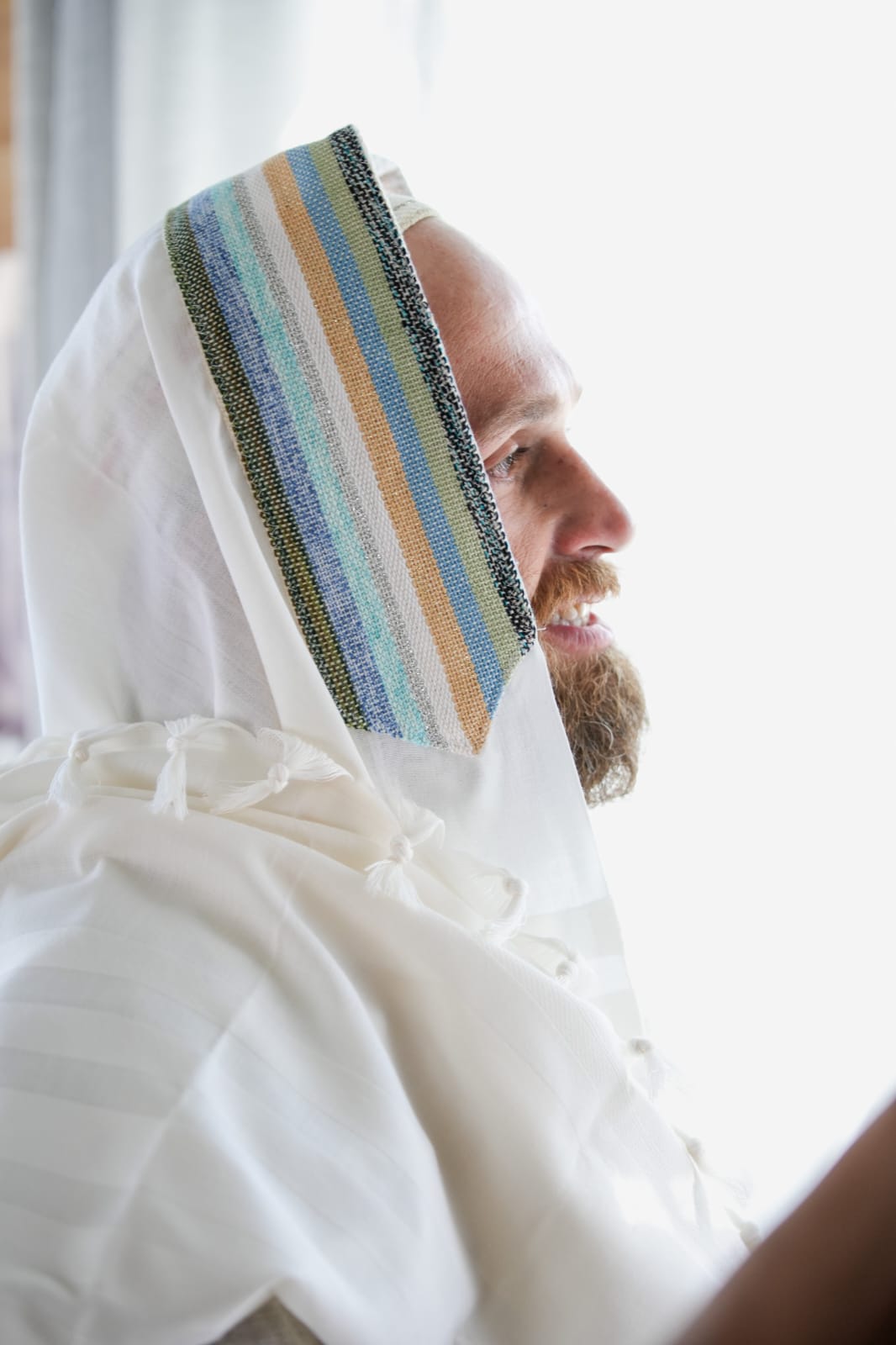 Handwoven tallit